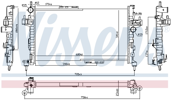 Nissens Radiateur 63094