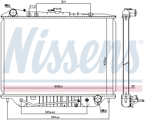 Nissens Radiateur 63117