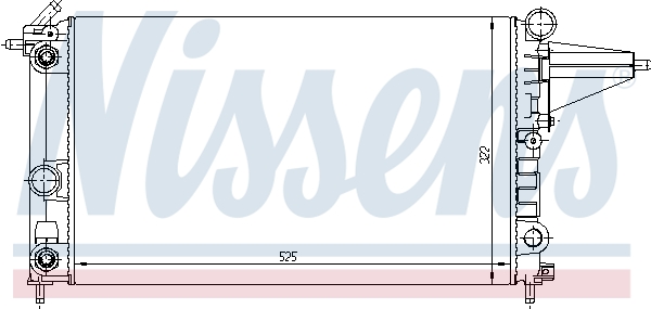 Nissens Radiateur 63225