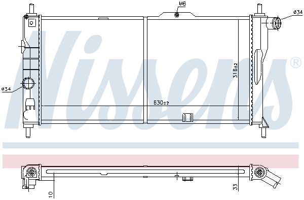 Nissens Radiateur 632731