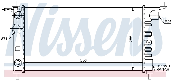 Nissens Radiateur 63284