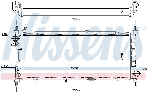 Nissens Radiateur 63286A