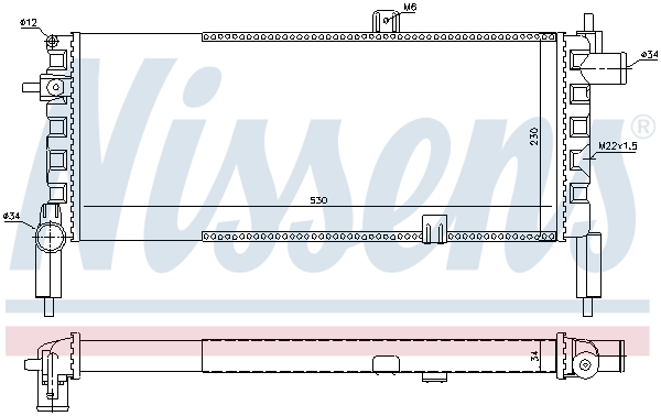 Nissens Radiateur 63287