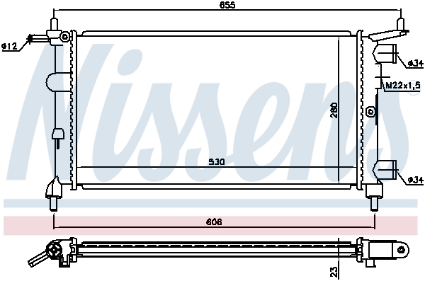 Nissens Radiateur 63290