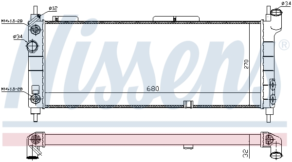 Nissens Radiateur 632921