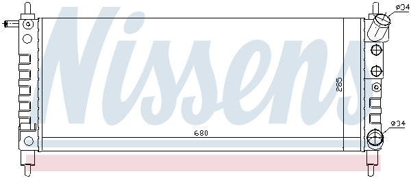 Nissens Radiateur 63297