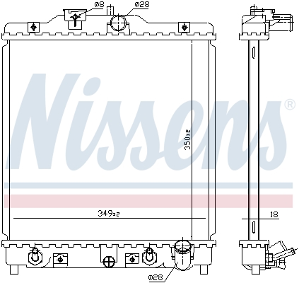 Nissens Radiateur 633081