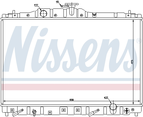 Nissens Radiateur 63313