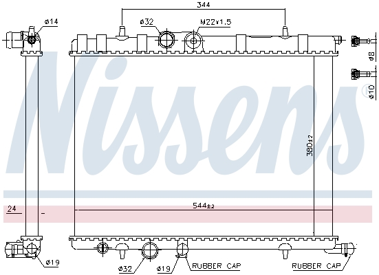 Nissens Radiateur 63502