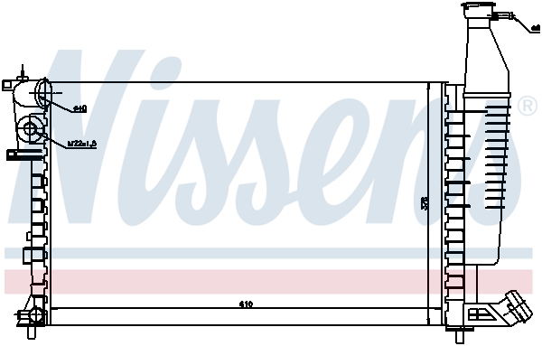 Nissens Radiateur 63547