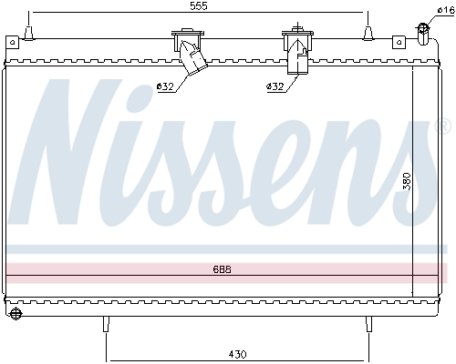 Nissens Radiateur 636003