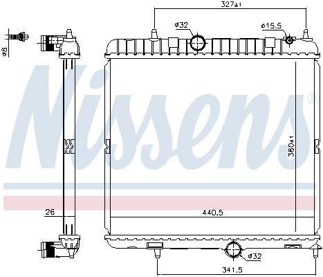 Nissens Radiateur 636028