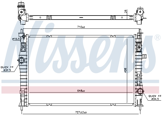 Nissens Radiateur 636042