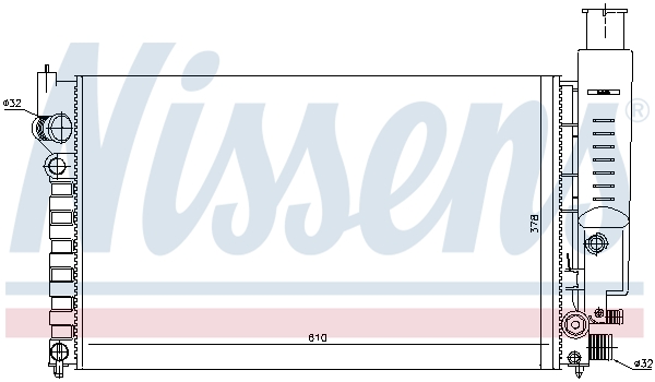 Nissens Radiateur 63613