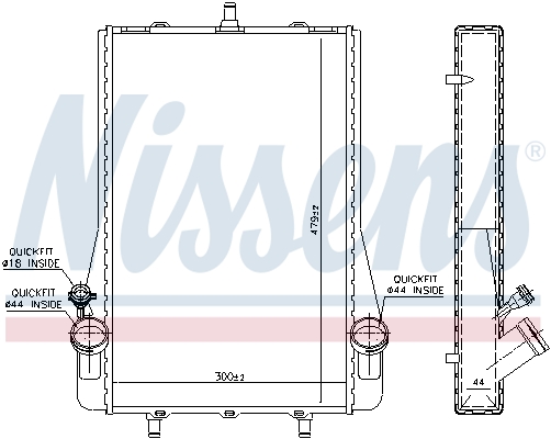 Nissens Radiateur 63623