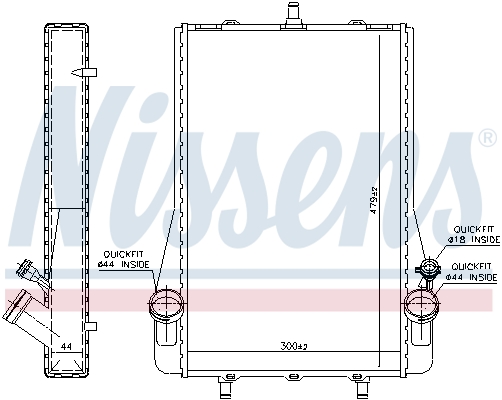 Nissens Radiateur 63624