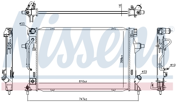 Nissens Radiateur 636727