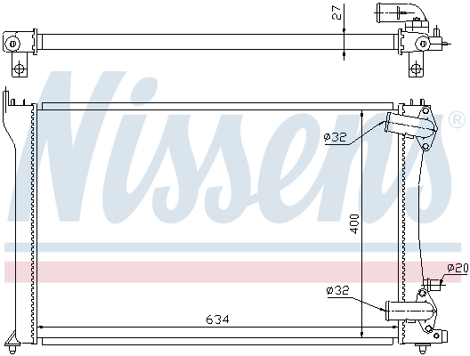 Nissens Radiateur 63701