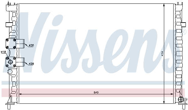 Nissens Radiateur 63735
