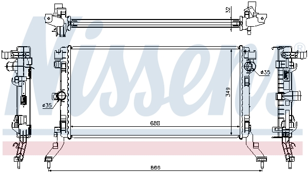 Nissens Radiateur 637603