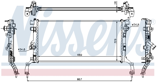 Nissens Radiateur 637604