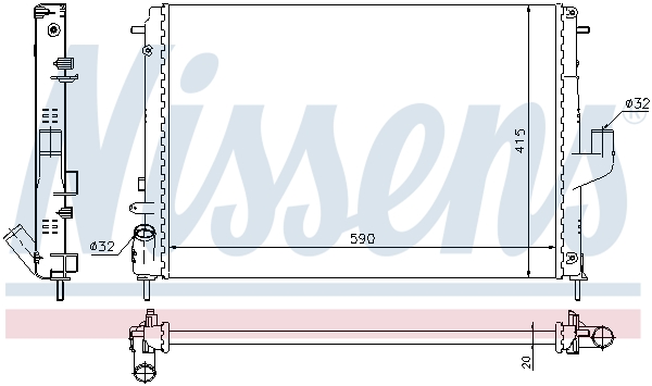 Nissens Radiateur 637613