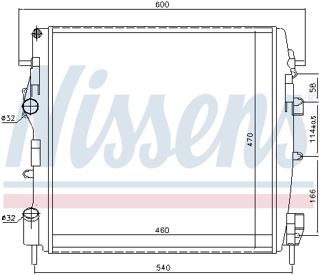 Nissens Radiateur 63762