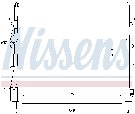 Nissens Radiateur 63763