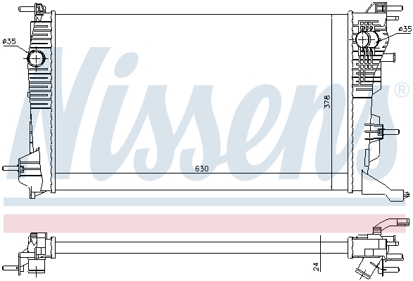 Nissens Radiateur 637647