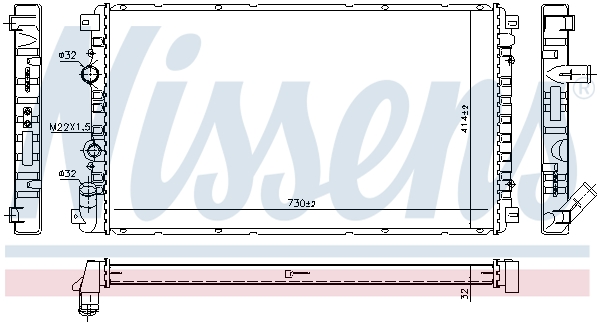 Nissens Radiateur 637652