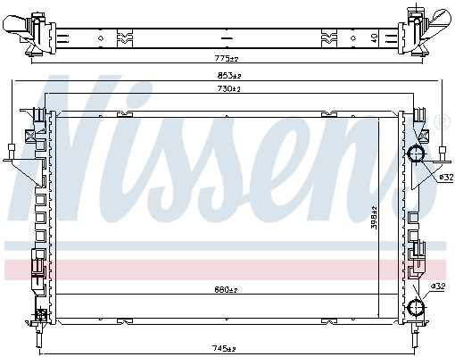 Nissens Radiateur 637666