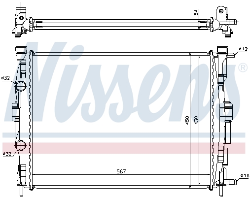 Nissens Radiateur 63769