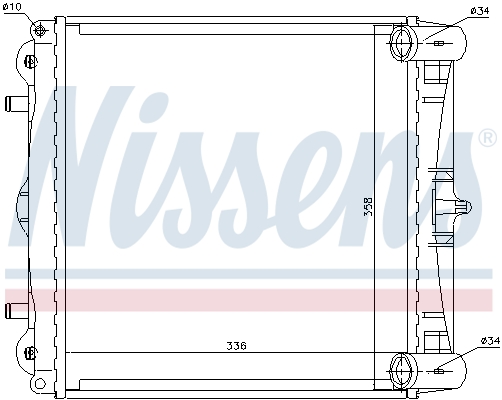 Nissens Radiateur 63776