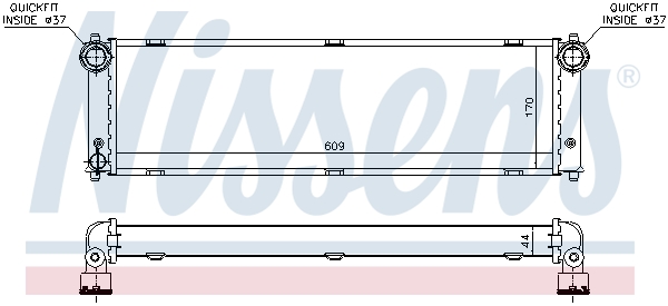 Nissens Radiateur 637775