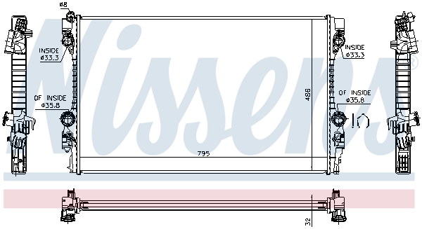 Nissens Radiateur 63779