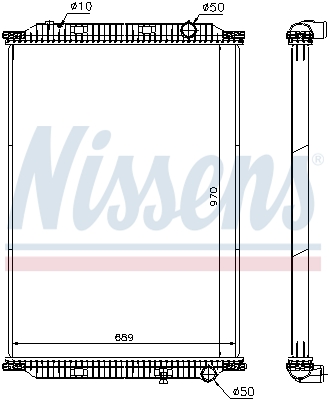 Radiateur Nissens 637860