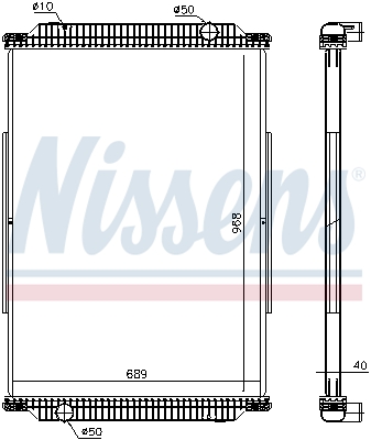 Radiateur Nissens 637870
