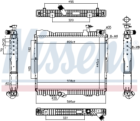 Nissens Radiateur 637873