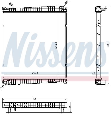 Nissens Radiateur 6378750