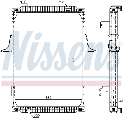Radiateur Nissens 63787A