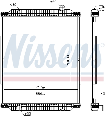 Radiateur Nissens 637890