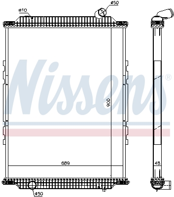 Radiateur Nissens 6378920