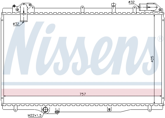 Nissens Radiateur 63791