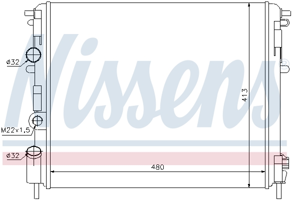 Nissens Radiateur 63794