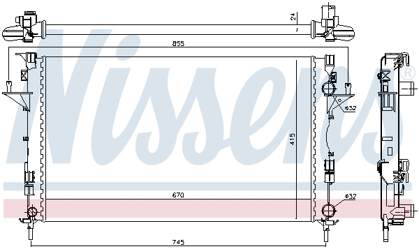 Nissens Radiateur 63813