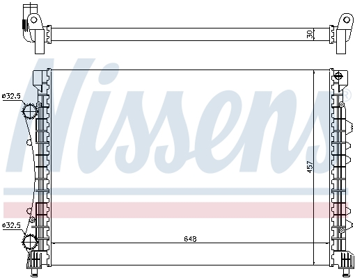 Nissens Radiateur 63815