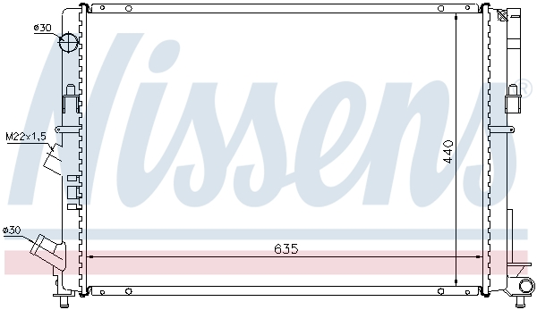 Nissens Radiateur 63838