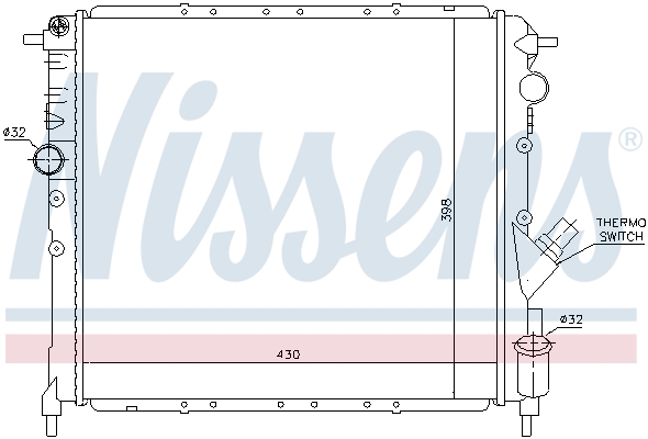 Nissens Radiateur 63878