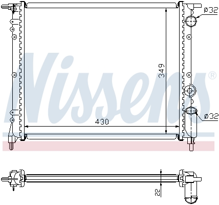 Nissens Radiateur 63919