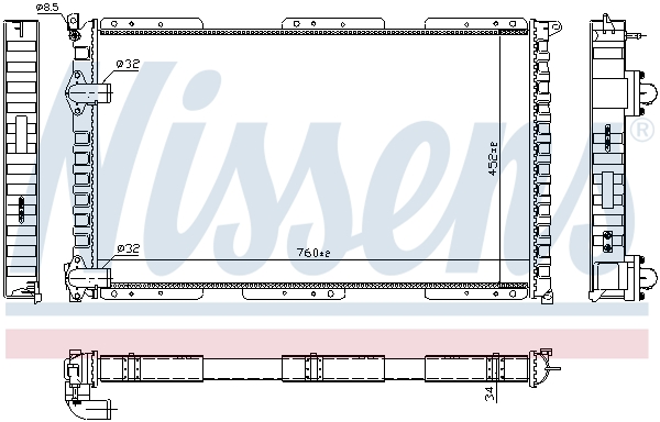 Nissens Radiateur 63922